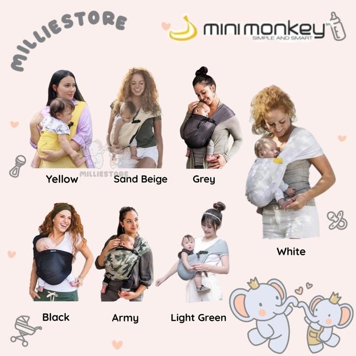 MiniMonkey Mini Sling / Gendongan bayi anak MiniMonkey