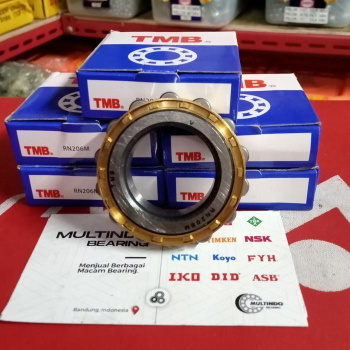 Bearing Cylinrical Rn 206 M Tmb Original