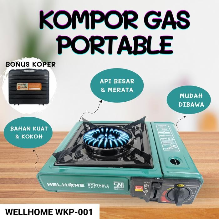 KOMPOR PORTABLE WELHOME KOMPOR PORTABLE / Kompor Camping Piknik/Kompor WKP-01