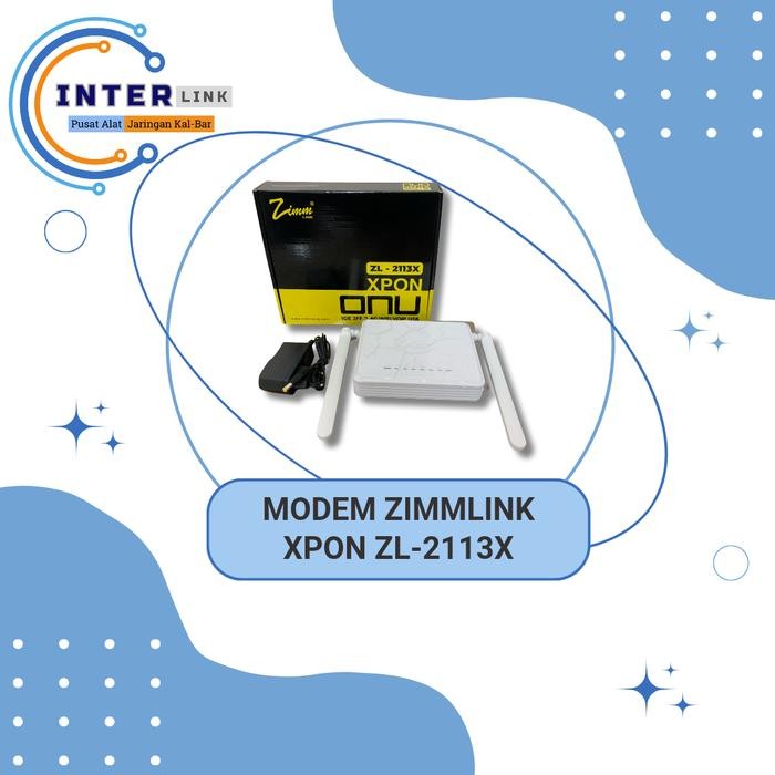 MODEM XPON ZIMMLINK ONU ZL-2113X