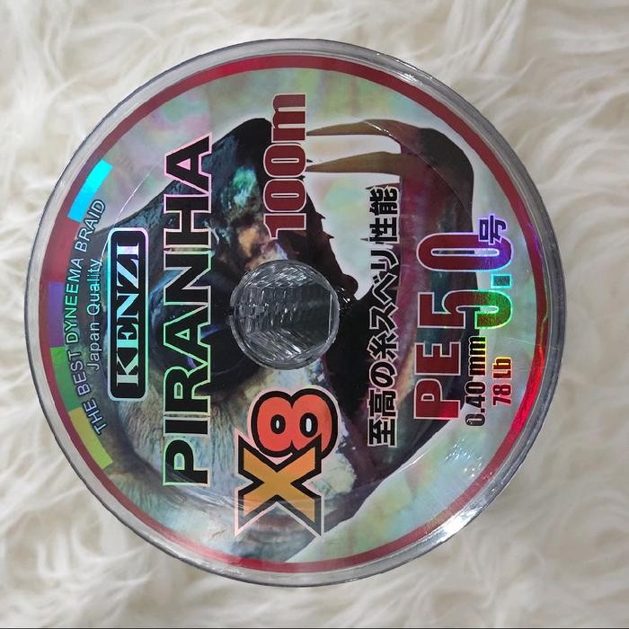 Senar Pancing PE Kenzi Piranha X8 1.5-5.0 100M