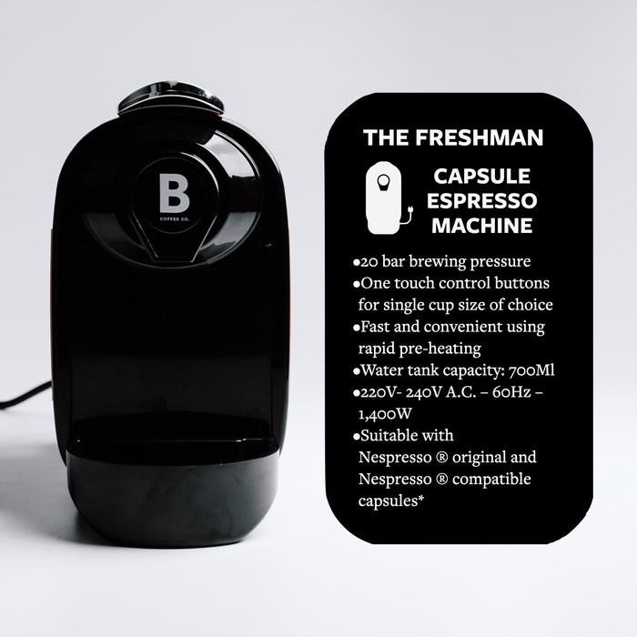 7icc- Mesin Kopi Kapsul Freshman Mesin Kopi Kapsul - Nespresso Compatible Capsule Collection