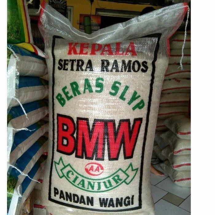 Cepatsampai- Beras Bmw Pandan Wangi 25 Kg Super Premium/ Beras Pandan Wangi 25Kg