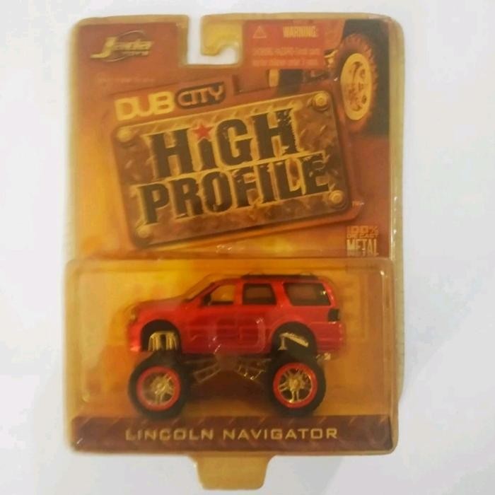Miniatur Diecast Jada High Profile Lincoln Navigator Skala: 1:64