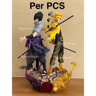 [ Ready ] Statue Naruto Shippuden Naruto dan Sasuke Battle MODE