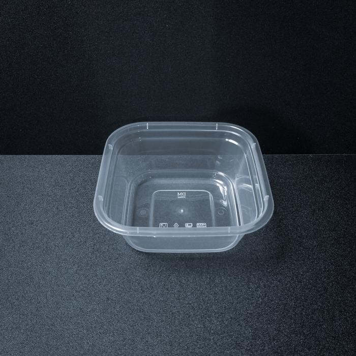 qibq- Thinwall Kotak Sq 350 Ml/Food Container/Microwave Oven Save