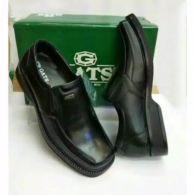 Sepatu Kulit Pantofel Pria Gats Rf 8007