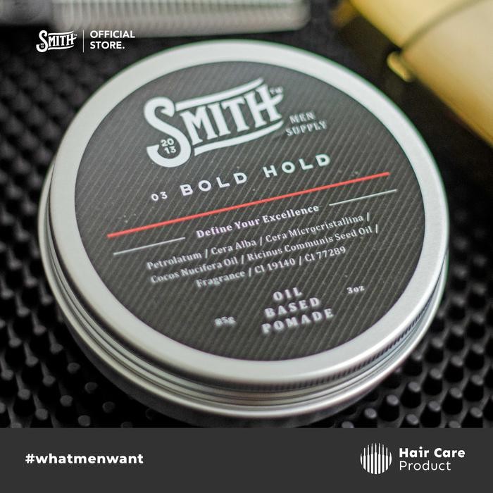 Smith - 2 Bold Hold / Oil Based Pomade / Pomade MinyakRambut