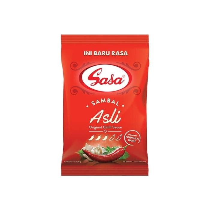 by3n- Sasa Saus Sambal Asli / Sasa Saus Sambal Refill Pack 1Kg