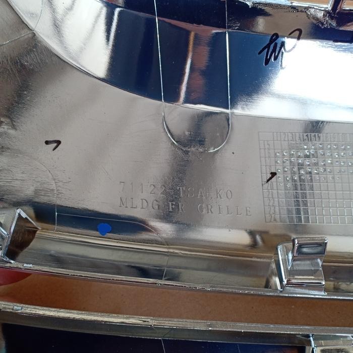 Sale Grill Chrome Honda Brv 2016-2018 Genuine Terlariss 