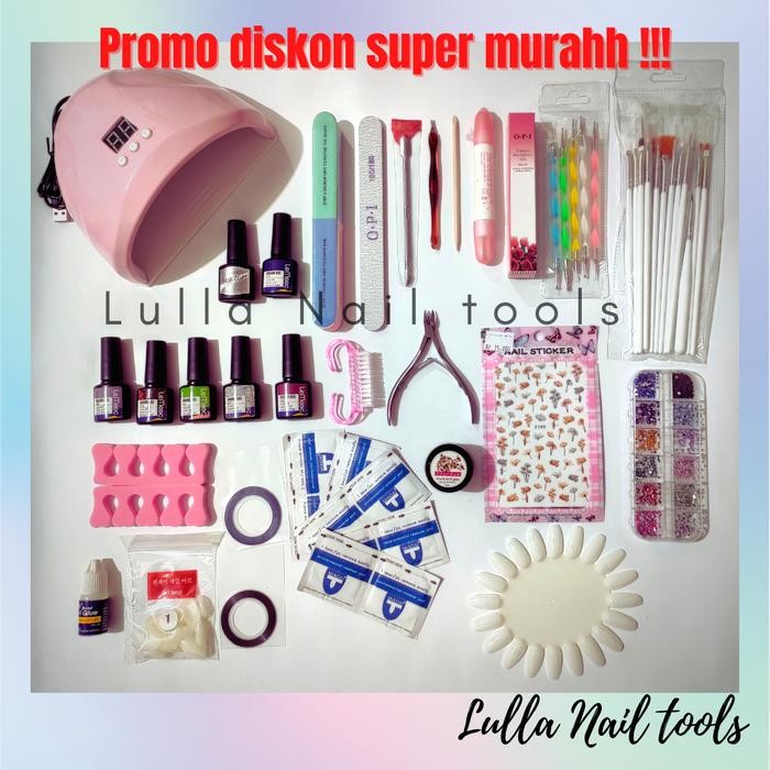 PAKET NAIL ART LENGKAP