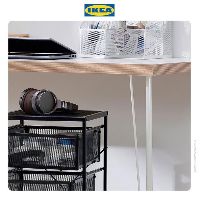 wdfq- Ikea Lennart Lemari Laci Untuk Dokumen Hitam