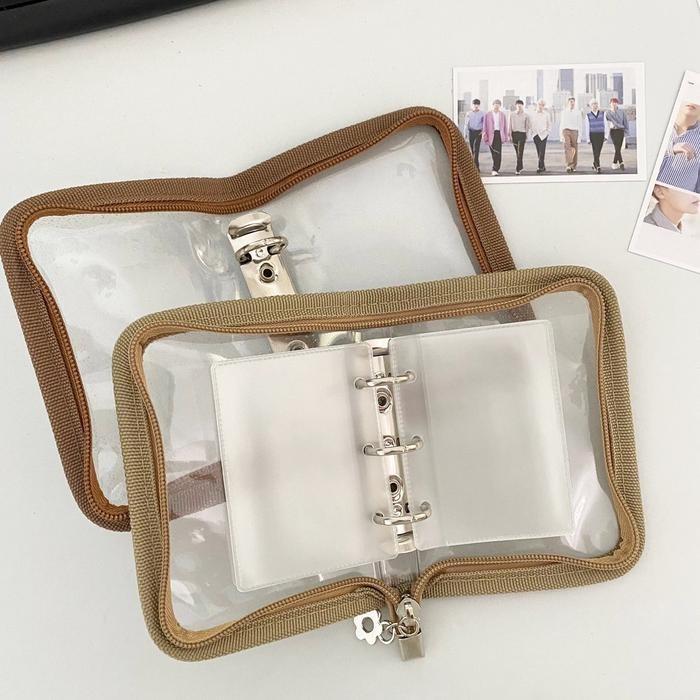 oep6- [Miloli] Free Photocard Bts Mini Binder Aesthetic For Photocard Binder Lomo Card