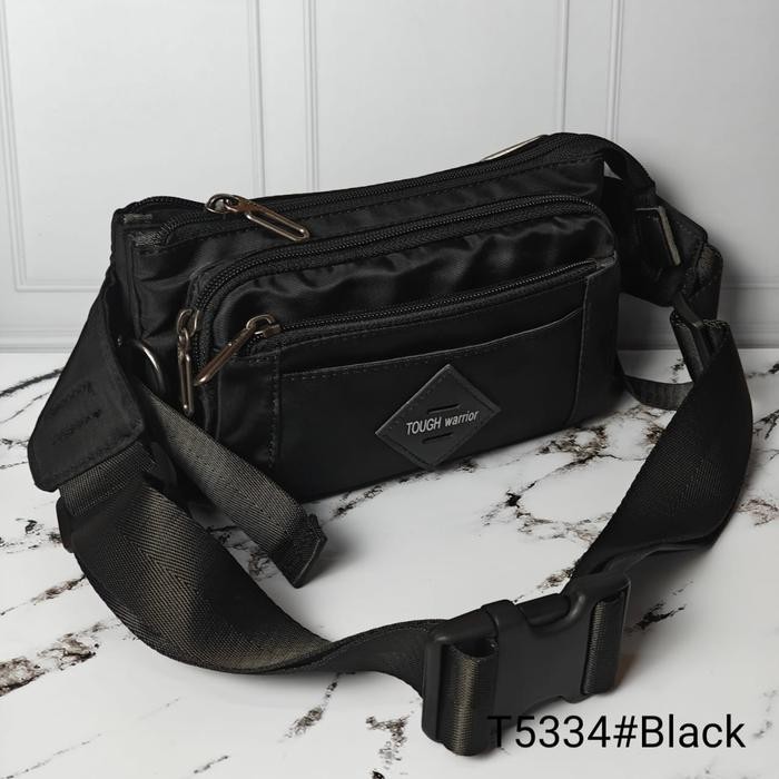 Tas Pinggang Pria Tough Warrior Waist Bag Slempang 5334 Import