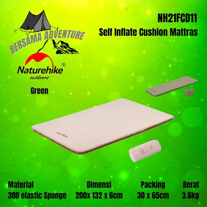 Matras LIpat Sponge Elastic Mattras Naturehike NH21FCD11 Double