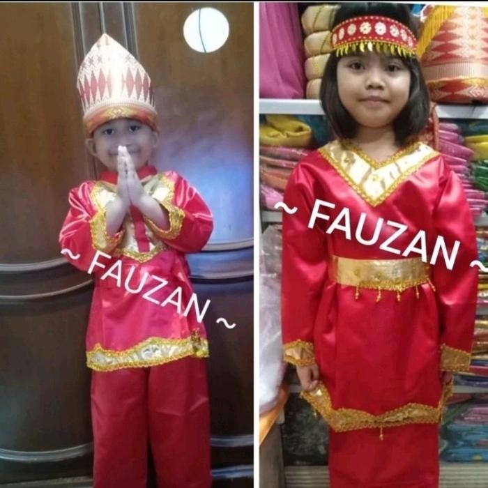Baju Adat Palembang TK SD // Pakaian Adat Palembang
