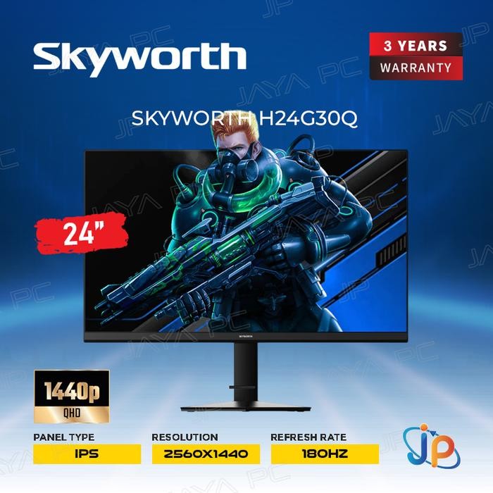 focx- Monitor Skyworth Led Ips H24G30Q - 2K Qhd 24" Inch