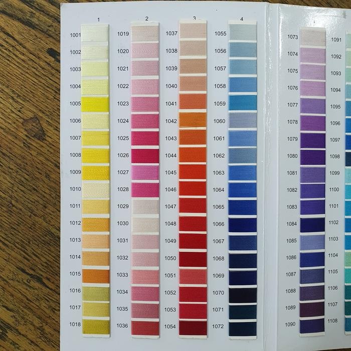 Orchid Benang Bordir Rayon Premium High-Quality Asli Original 100% Viscose Rayon 120D/2 5000 Meter