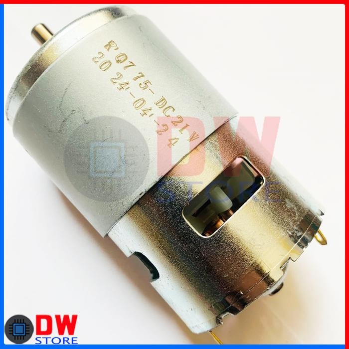 DINAMO DC MOTOR RS-775 775 DC 21V POWER TOOL IMPACT WRENCH BOR DRILL GERINDA GRINDER BATERAI