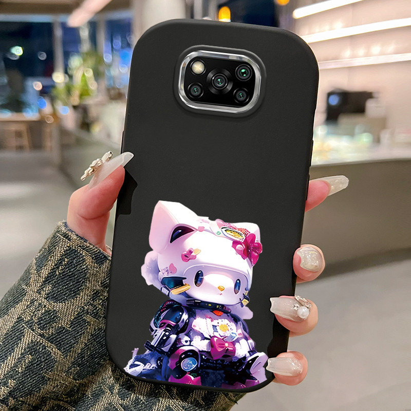 Casing Hp Untuk Xiaomi POCO X3 POCO X3 Pro POCO X3 GT POCO X3 NFC Case Casing Kartun Mesin HP Kasing