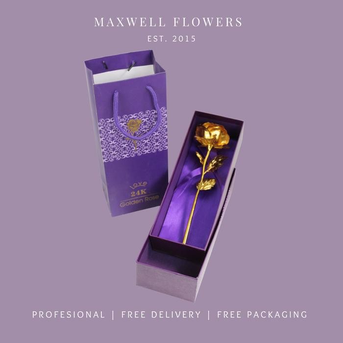 Bunga lapis emas promo terbatas maxwell flowers