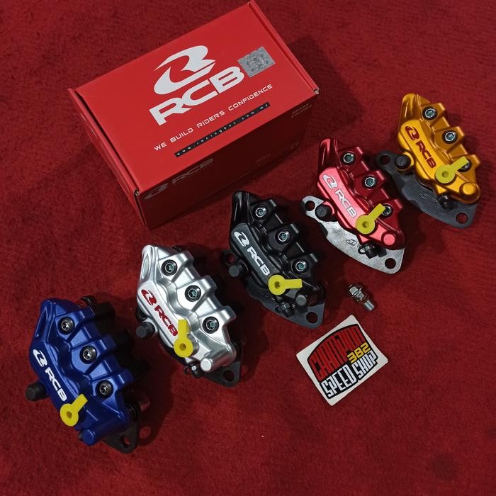 Kaliper Rem Depan RCB S Series 2 Piston 2P P2 Jupiter MX Old Soul GT