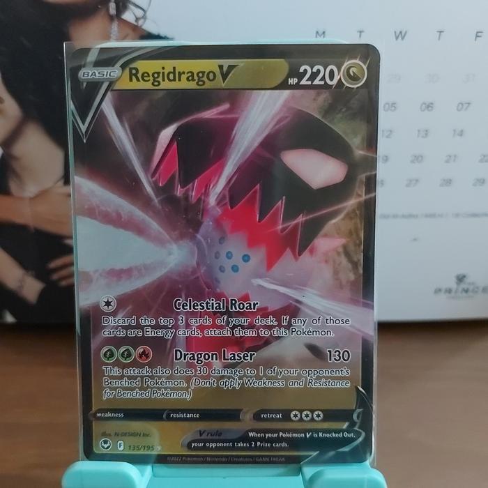 Regidrago v RR English pokemon card