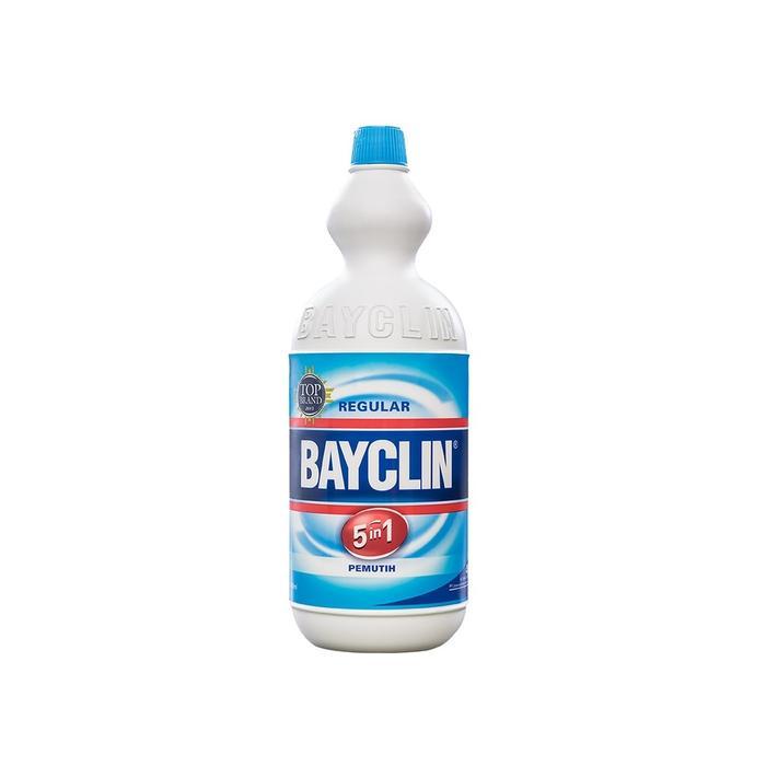 Original Bayclin 5In1 Pemutih Reguler 1000Ml / Bayclin Pemutih Pakaian 1 Liter / Hellomartid Redy