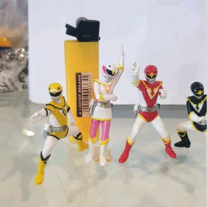 Bandai Gashapon Chara Egg Super Sentai Hero Series Sentai Jetman 5 pcs 328 - 16/2026