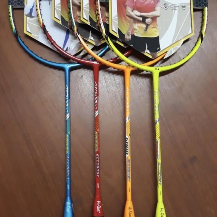 Raket Badminton HIQUA HQ ECCOBOOTS 6000/7000/8000/9000 kuat 32 LBS ORI