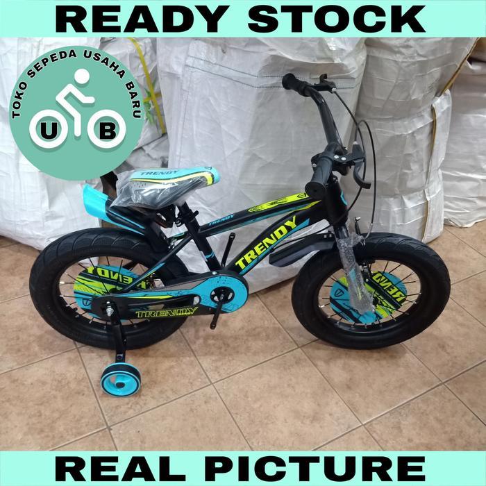 Alinja - Sepeda Anak Bmx 18 Inch Trendy Ban 3.0 New Terbaru 