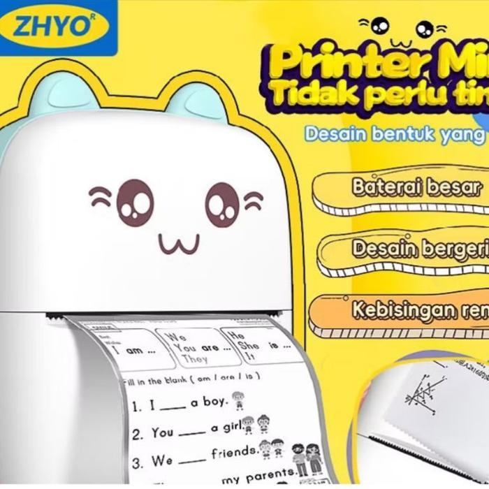 Printer mini Thermal Label Bluetooth/ Printer Portable Mini thermal label Bluetooth