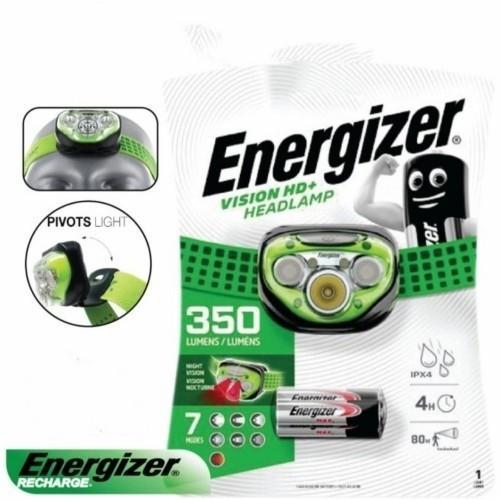 Senter Kepala / Headlamp 5 Led Energizer 350 lumen