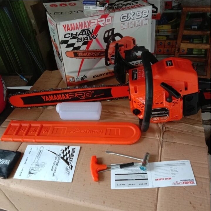 Chain Saw / senso / gergaji mesin yamamax pro GX35 LASER 22"
