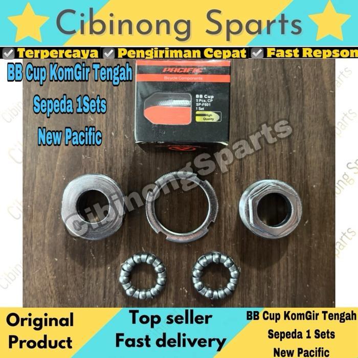Hot Sale Bb Cup 1 Sets Komgir Sepeda Comgear Tengah Sepeda Mini Lipat Mtb Gunung Jengki Ontel