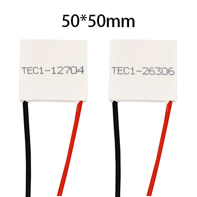 50*50mm DC15V TEC1-26306/12704/12706/12710/12715 Peltier Heatsink Thermo Electric Cooler