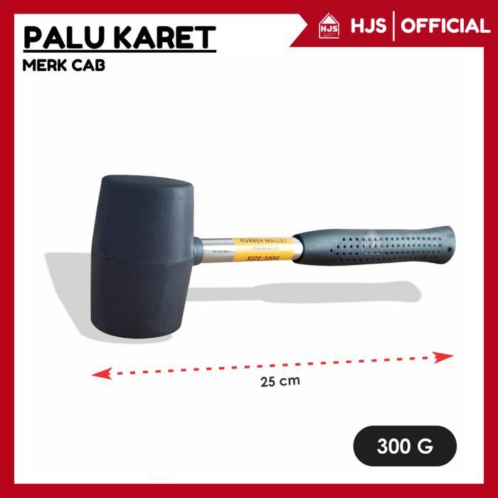NEW [HJS] Palu Karet - Palu Keramik - Palu Granit High Quality Gagang Besi Martil Rubber Hammer