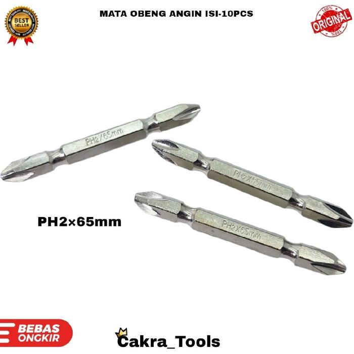 NEW MATA OBENG ANGIN ISI-10 PCS / MATA OBENG obeng kembang