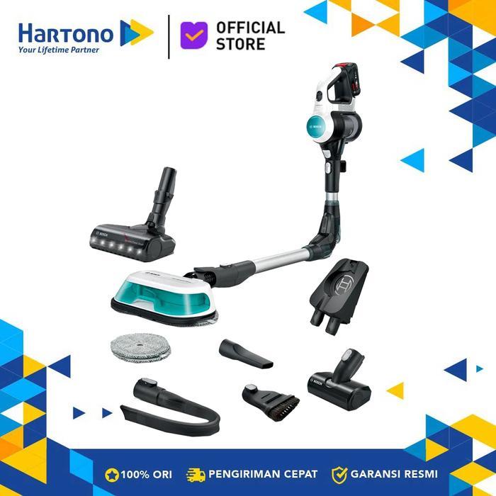 Bosch BCS71HYG3 Cordless 2-in-1 Vacuum and Mop, Upright dengan HEPA Filter dan DynamicAqua Mop