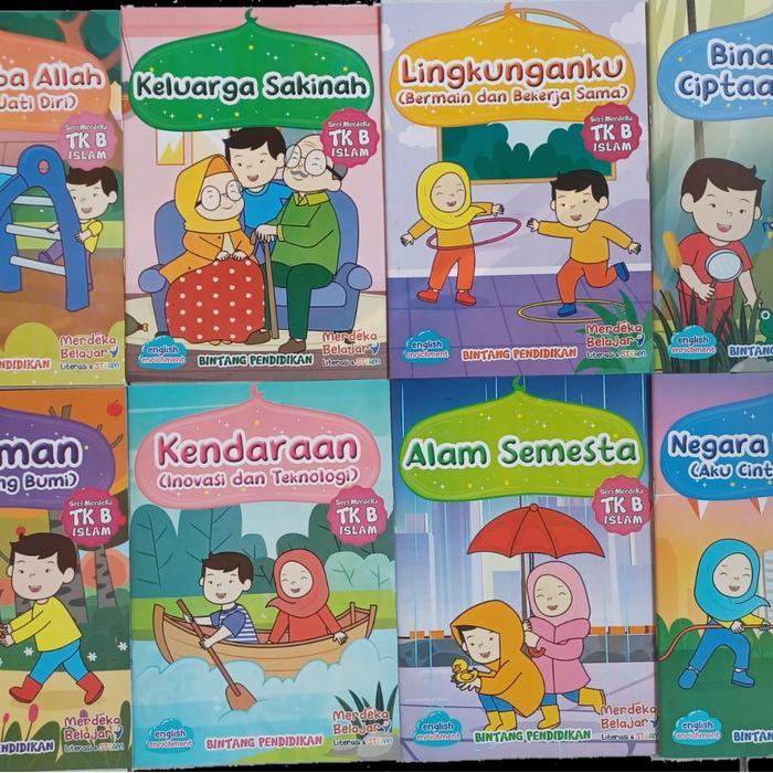 Srikawang66 - Paket Majalah Paud, Ra Islam Kurikulum Merdeka Tk B Umur 5-6 Tahun
