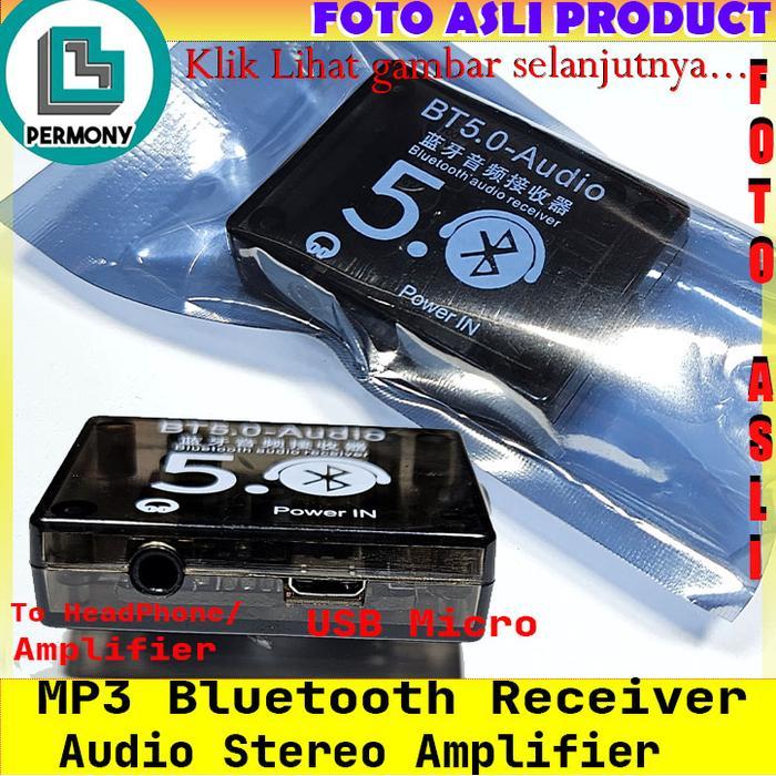 MP3 BLUETOOTH 5.0 RECEIVER AUDIO STEREO AMPLIFIER MODULE WITH CASE
