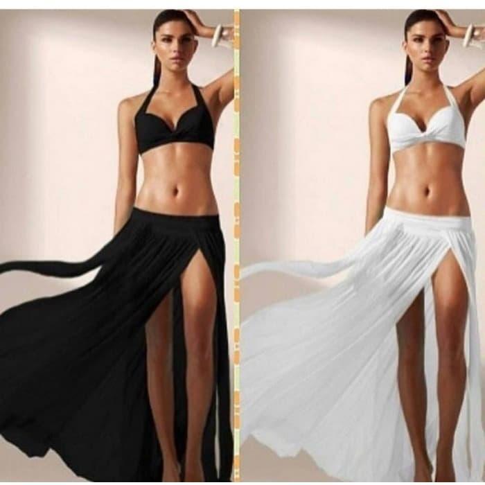 SKIRT OUTER ONLY - LIVY RENATA skirt outer cover up bikini / chiffon outer rok wanita / summer outer