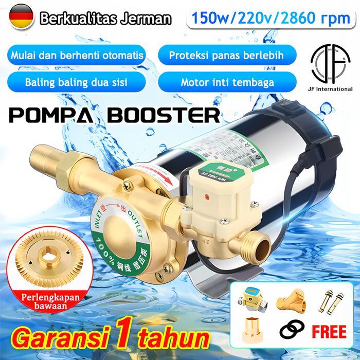 Pompa Pendorong Tekanan Air Booster Pump Pompa Booster Stainless Steel Terbaru 