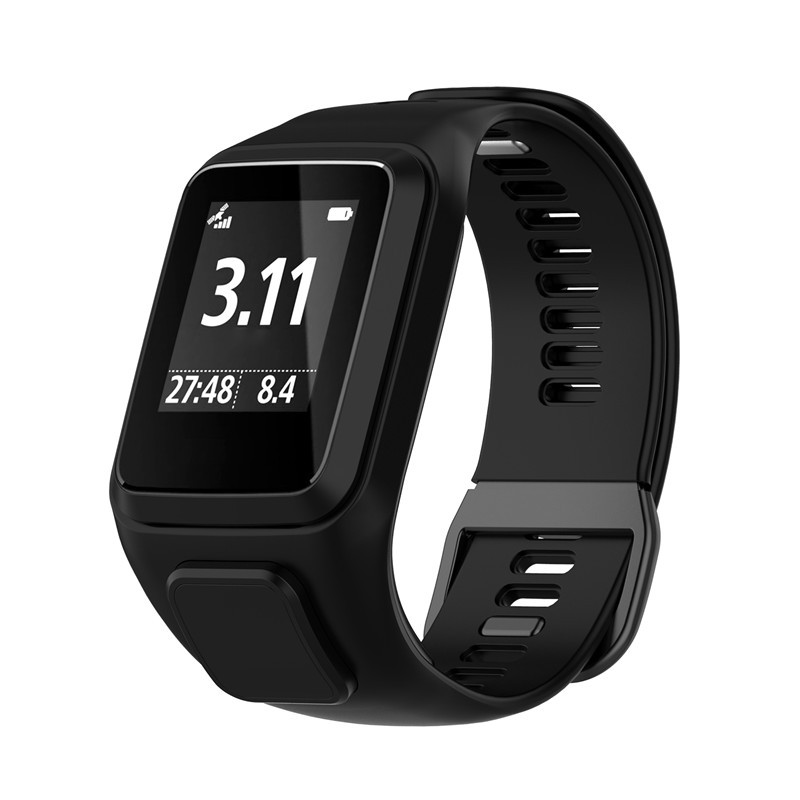 Silicone Replacement Wrist Watch Band Strap For TomTom Runer 2/3/2 Cardio/Spark 3 Sport Watch For
