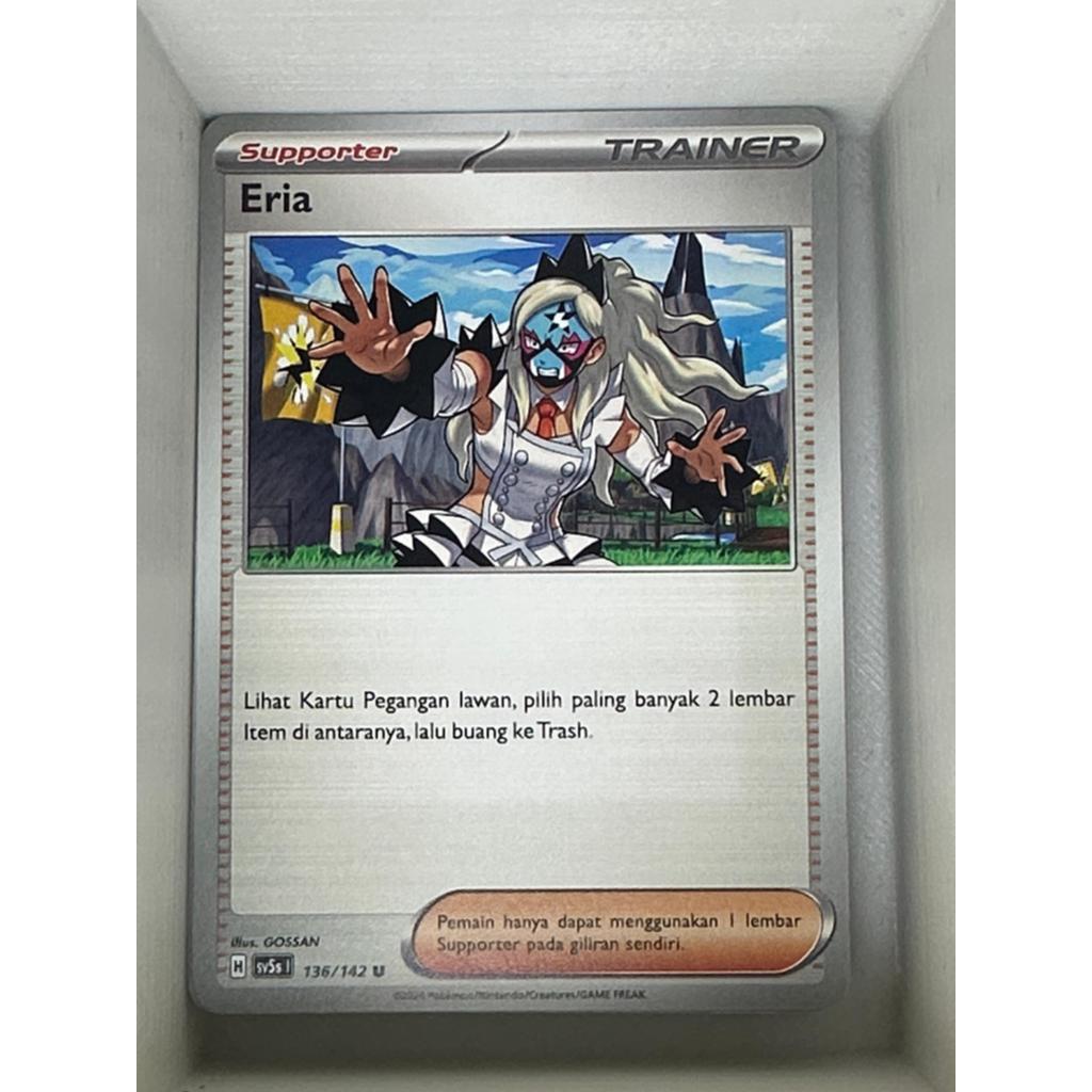 Pokemon Indonesia Eria 136/142 Uncommon sv5s Paradoks Andalan