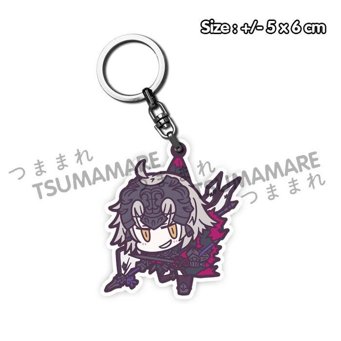 Gantungan Kunci Acrylic Fate Grand Order : Jeanne d'Arc Alter