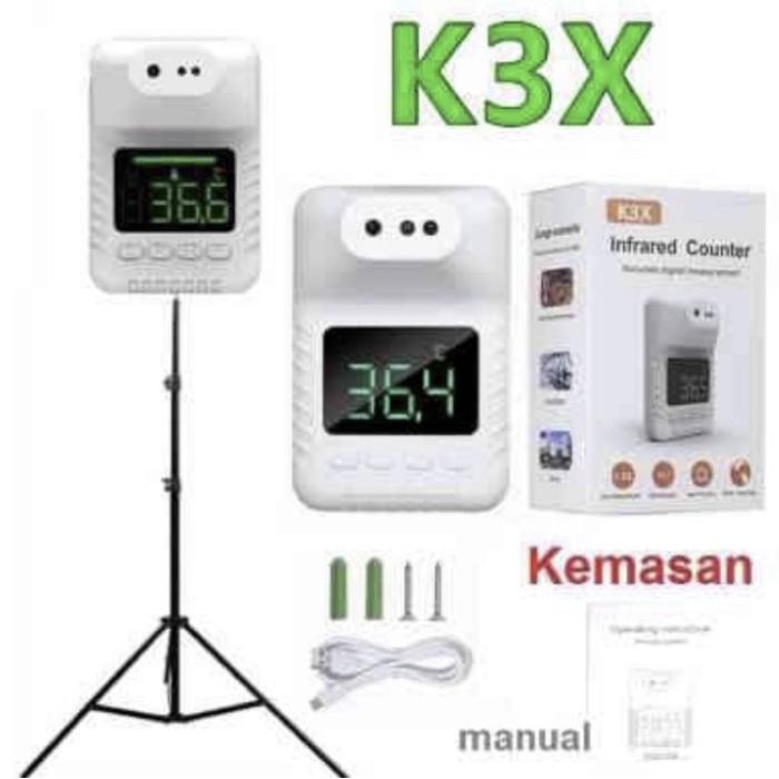 Termometer Dinding Infrared Otomatis Wall Tripod Thermometer Standing