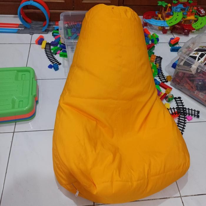 Bean Bag Pumpkin + Isi Size Small / Anak-Anak - Taslan Waterof