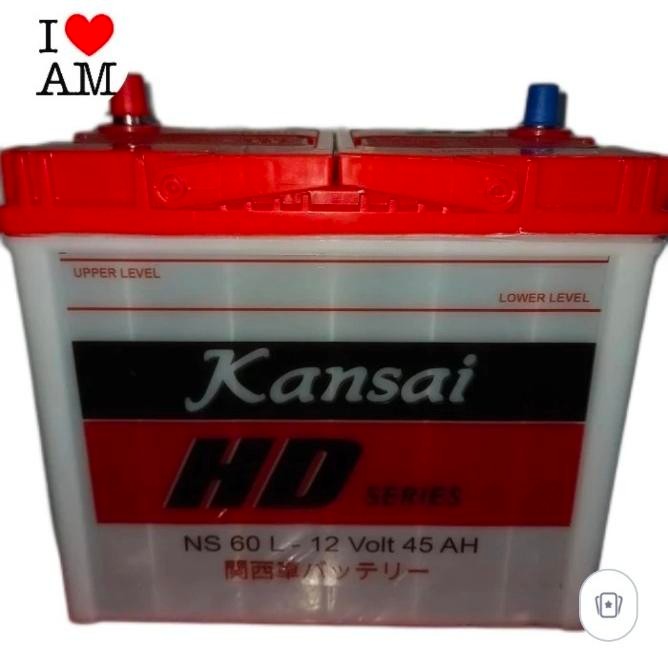 Aki Kansai Jepang Ns 60 Ns60L Ns60Ls Bebas Perawatan