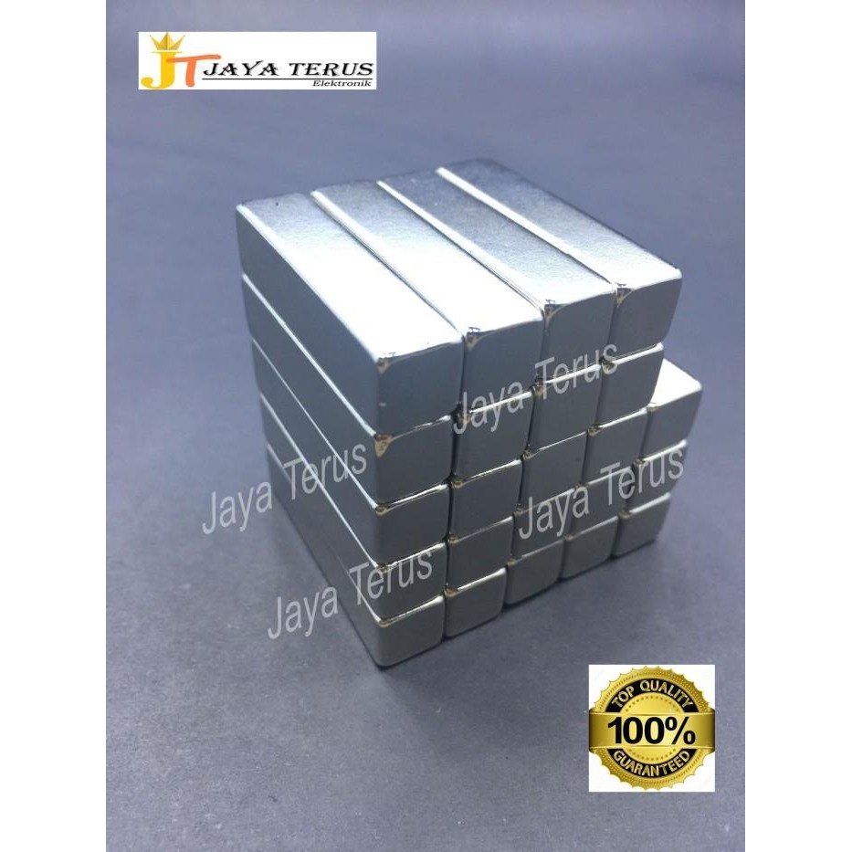 

Strong Magnet Neodymium 50x10x10mm Balok Persegi Petak 50mm N52 Kotak